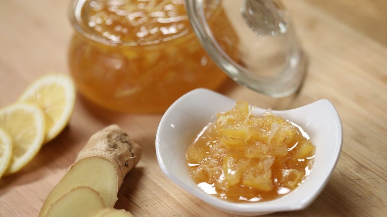 Improves Immunity and Erection of a Man Delicious Ginger and Lemon Jelly